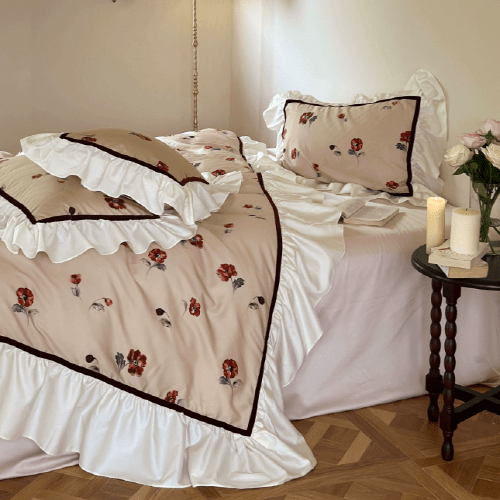 Vintage French Garden Bedding Set - WonderlandByLilian