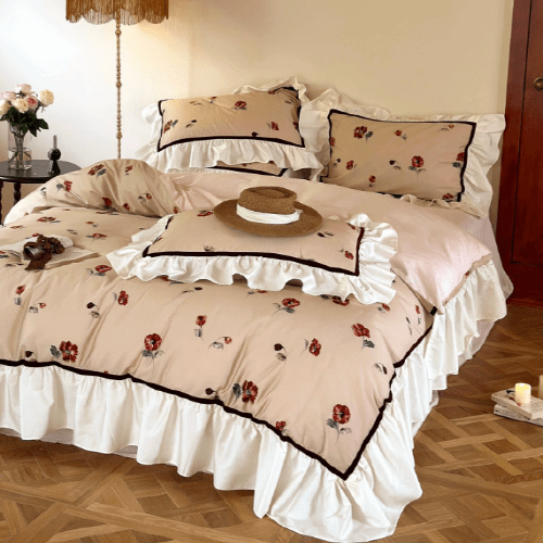 Vintage French Garden Bedding Set - WonderlandByLilian