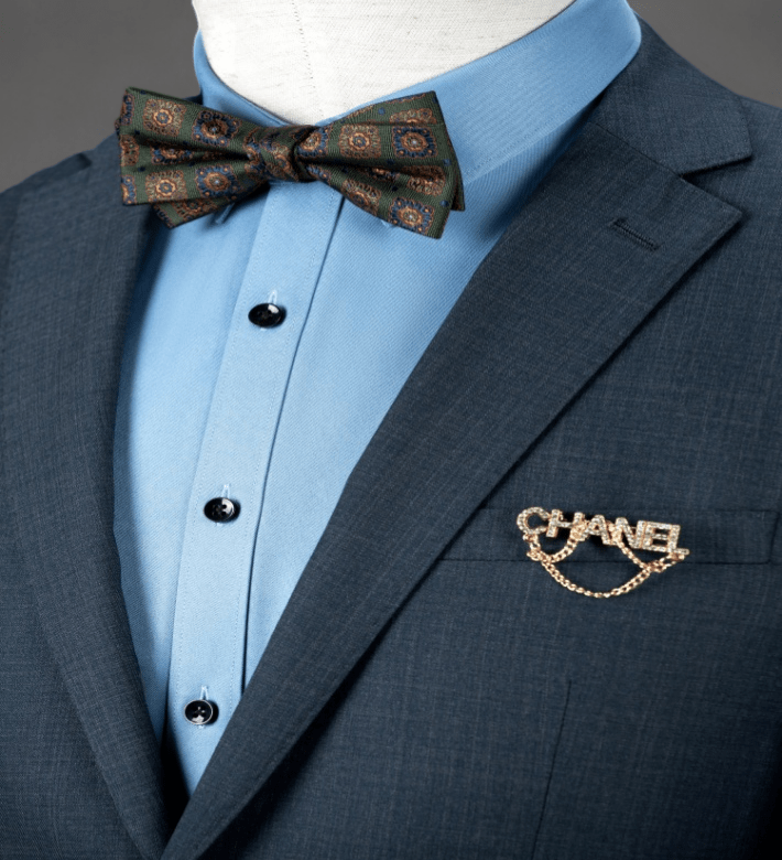 Vintage - Inspired Custom Made Teal Blue Wedding Suit – Elegant Mens Evening Wear Plus Size - WonderlandByLilian