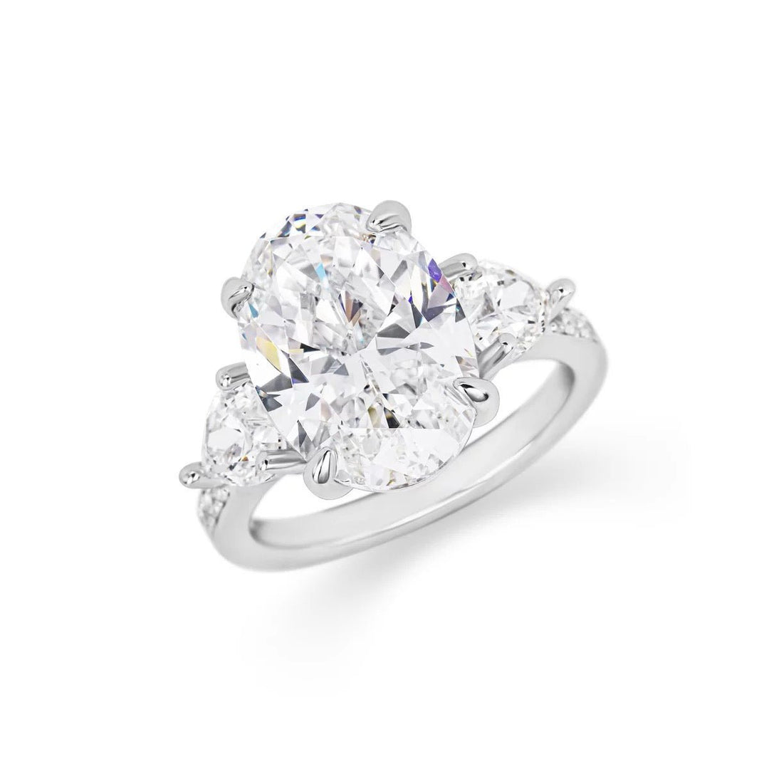 Vintage - Inspired Cut Cubic Zirconia Decoy Engagement Ring 6 Carat - WonderlandByLilian