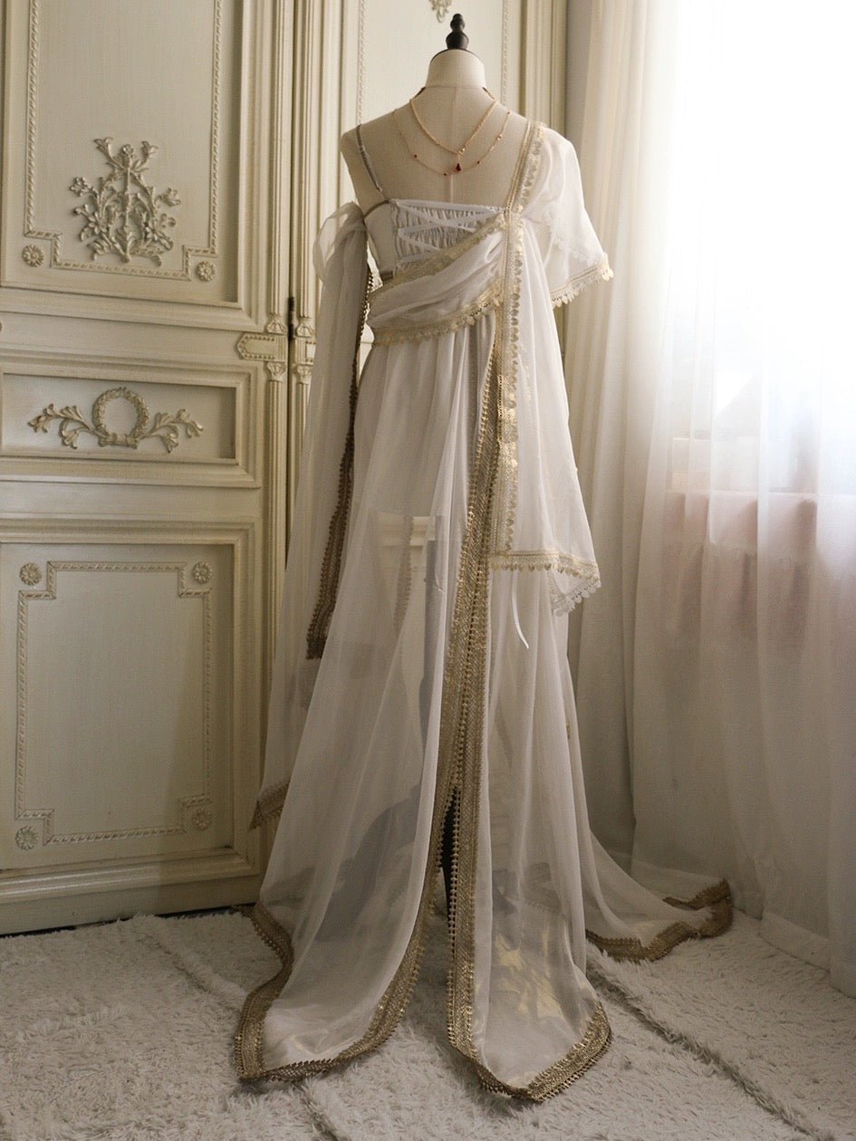 Formal Dress White and Gold Plus Size Dress Purple Elf Fantasy Dress Golden Rome Greek Goddess Fairy Evening Dress Plus Size Size 26W White Formal Dress White and Gold Plus Size Dress Purple Elf Fantasy Dress Golden Rome Greek Goddess Fairy Evening Dress Plus Size Size 26W White