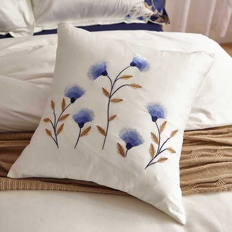 Zaydena Luxury Embroidered Egyptian Cotton Bedding Set - WonderlandByLilian