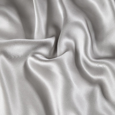 Zenith Grey Luxury Pure Mulberry Silk Bedding Set - WonderlandByLilian