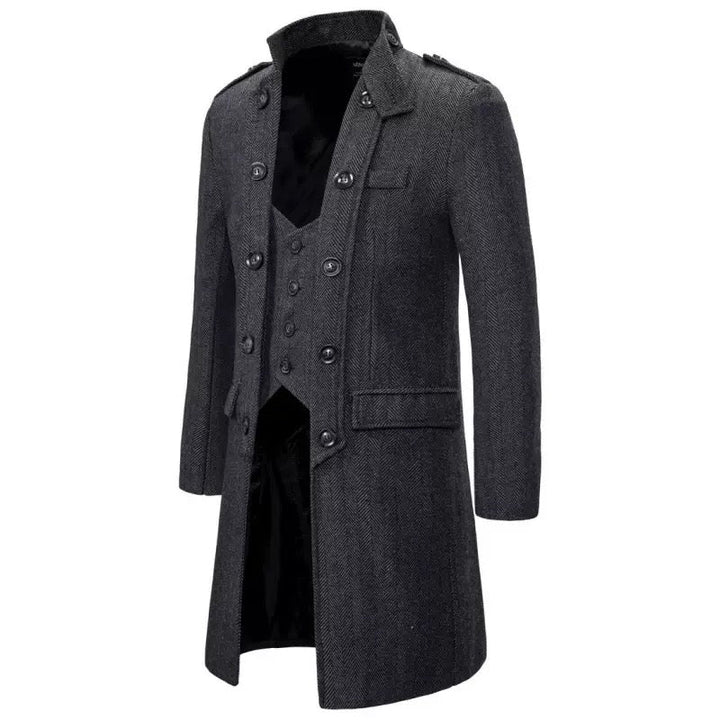 BRIDGERTON VINTAGE TWEED MENS SUIT - REGENCY MEN'S BROWN/GREY COAT -VINTAGE INSPIRED MENS COSTUME- PLUS SIZE - WonderlandByLilian