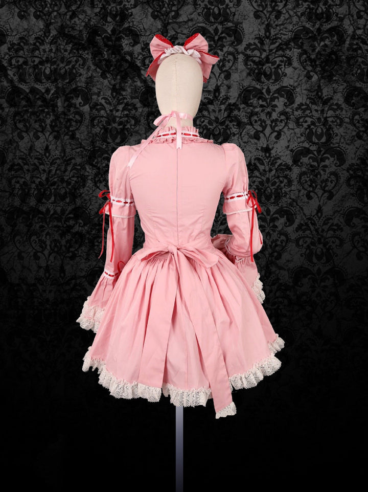 GOTHIC LOLITA DRESS - PURPLE PLUS SIZE SHORT LOLITA DRESS - WonderlandByLilian