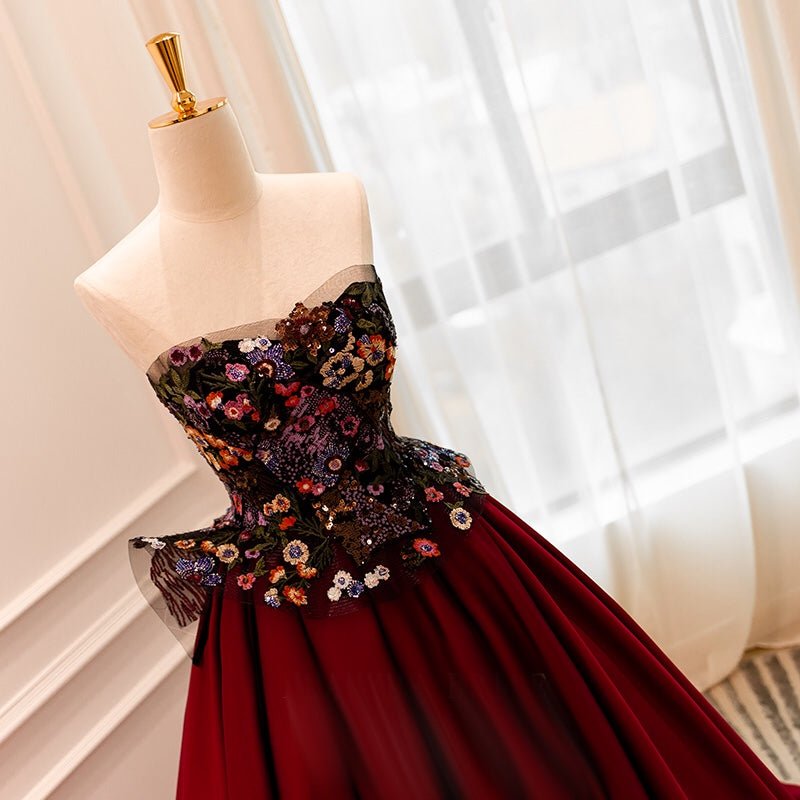GOTHIC OFF SHOULDER Black AND RED JEWELED EVENING GOWN - PLUS SIZE SIZE 26W / RED GOTHIC OFF SHOULDER Black AND RED JEWELED EVENING GOWN - PLUS SIZE SIZE 26W / RED