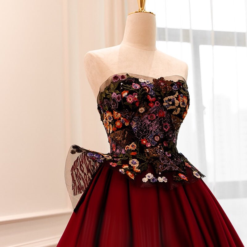 GOTHIC OFF SHOULDER Black AND RED JEWELED EVENING GOWN - PLUS SIZE SIZE 26W / RED GOTHIC OFF SHOULDER Black AND RED JEWELED EVENING GOWN - PLUS SIZE SIZE 26W / RED