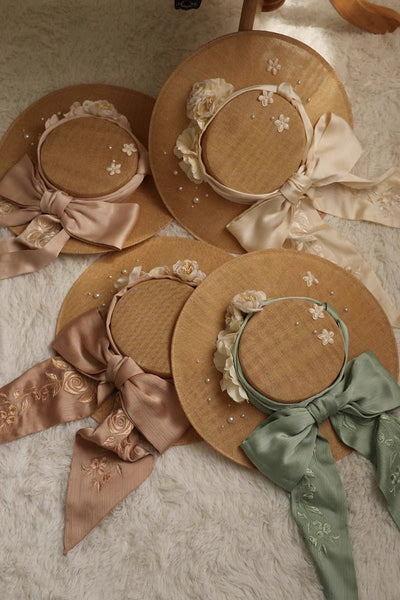 handmade-regency-era-bonnet-  display picture 2