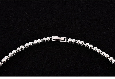 Luxurious Waterdrop Zircon Crystal Necklace Set - Minimalist Bridal Wedding Dress Accessories Jewelry Set - WonderlandByLilian