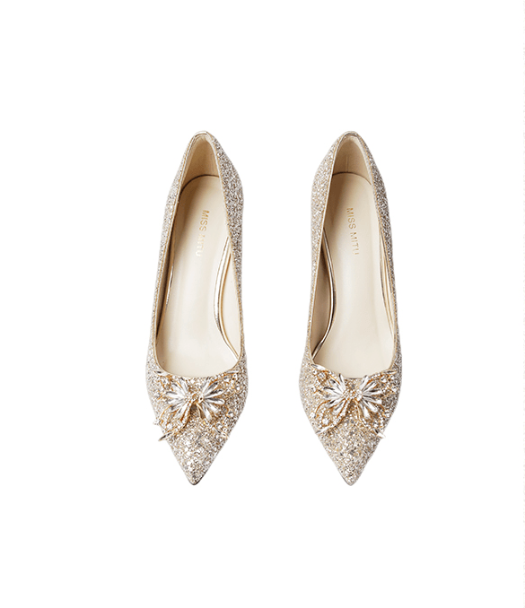 Radiant Bridal Bling Pumps - Bridal Heels - WonderlandByLilian