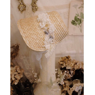 Regency Era Bonnet - Beautiful Vintage Hat Design Matching With Bridgerton Dress - WonderlandByLilian