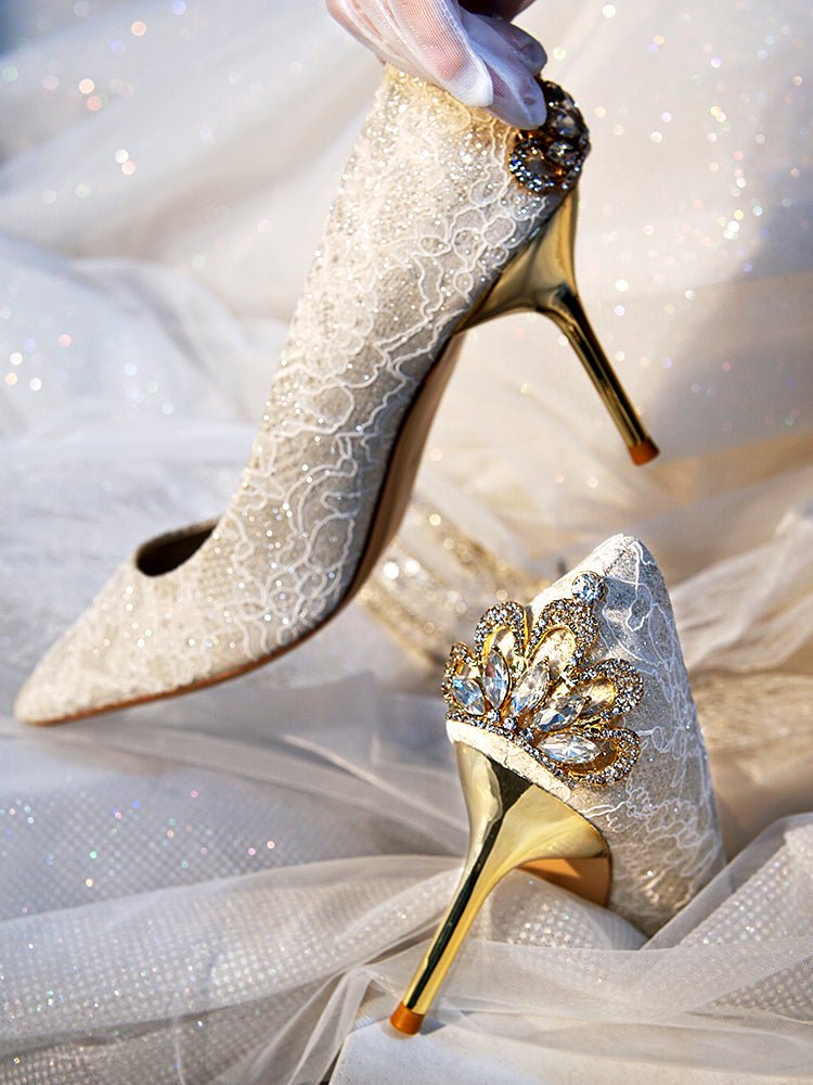 Royal Bridal Heels - WonderlandByLilian