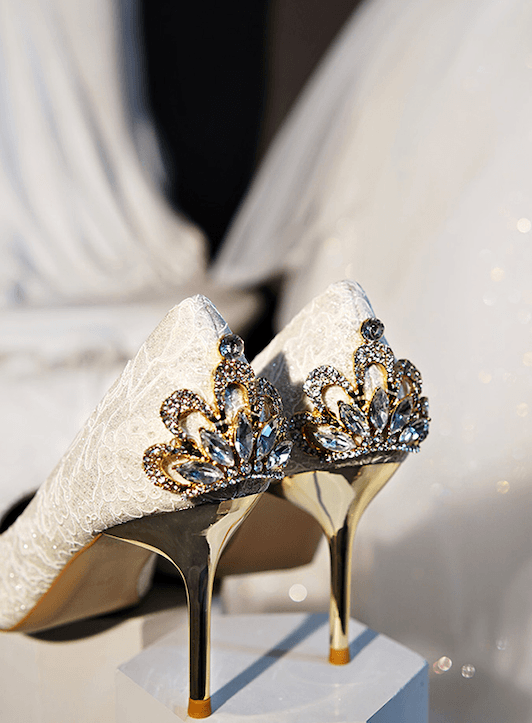 Royal Bridal Heels - WonderlandByLilian