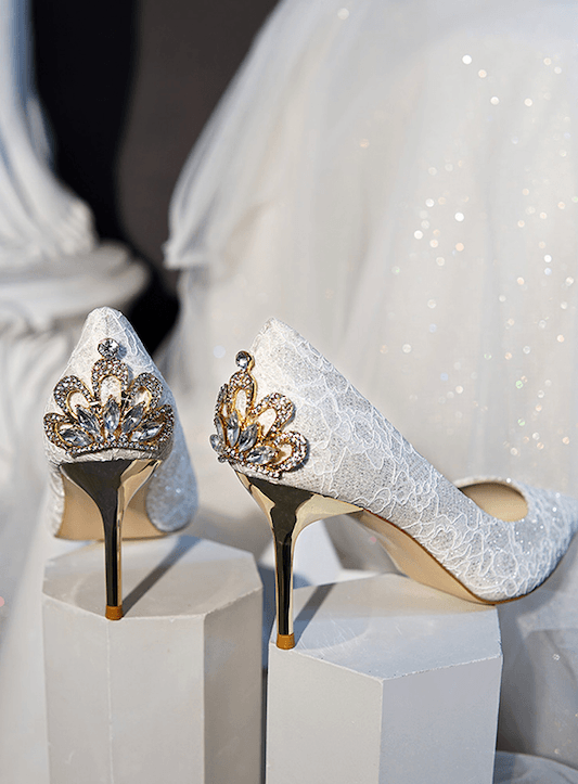 Royal Bridal Heels - WonderlandByLilian