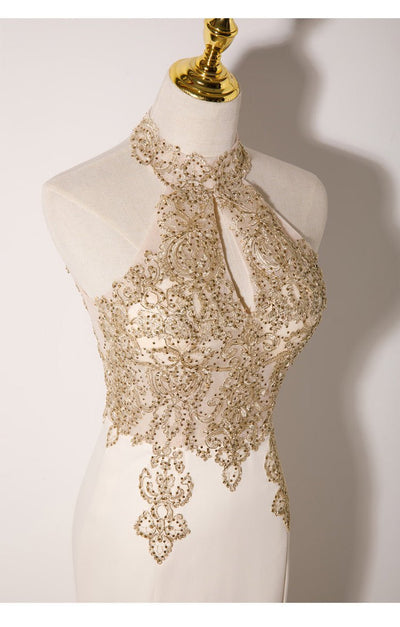 Sequins Prom Dress Custom Made Party Dress Evening Wear - WonderlandByLilian