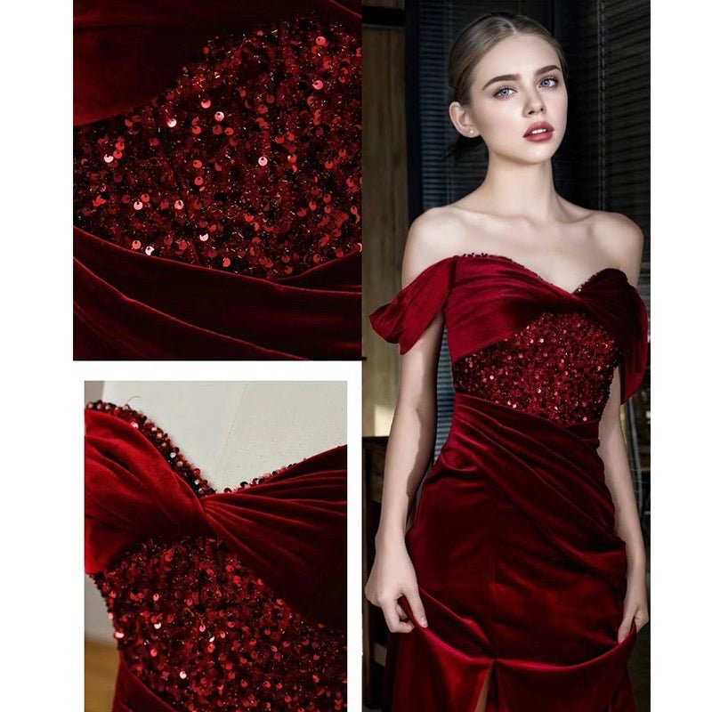 thumbnail image 2 of Gothic Women Witch Costume Plus Size Ruffle Sleeves Off Shoulder Gothic 2 of 12