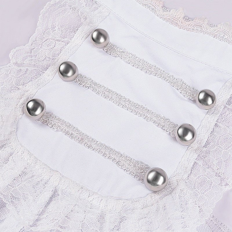 Vintage Regency Menswear- Ruffled Shirt - WonderlandByLilian